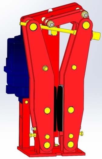 Крановый тормоз дисковый ТДЕ-1-450